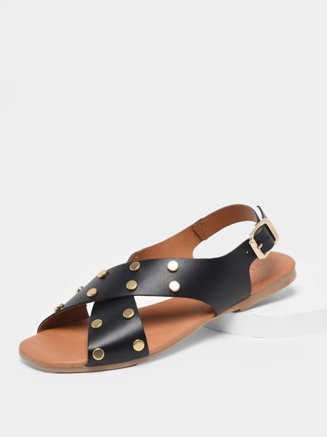 Sandals Kenna In Leather Pieces Black accessoires 17136367 other view 1