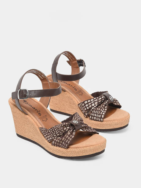 Wedge  Sandals Tamaris Brown accessoires 20 other view 2