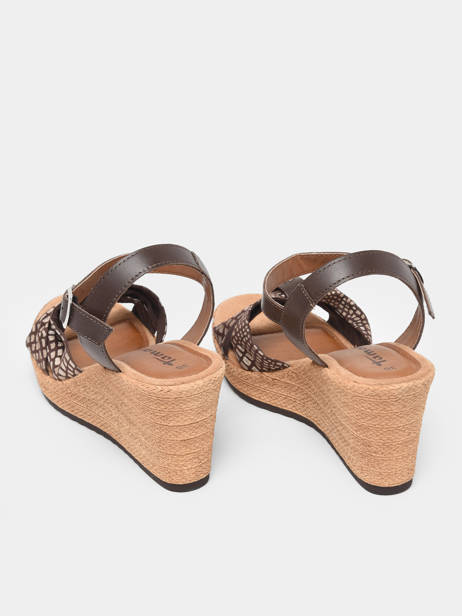 Wedge  Sandals Tamaris Brown accessoires 20 other view 3