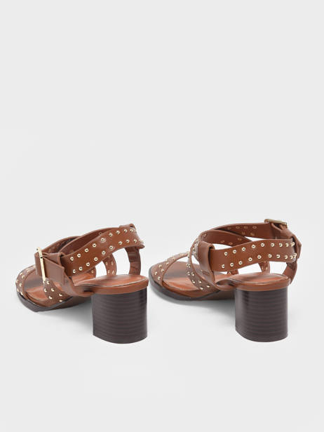 Sandales à Talon Agathe Vanessa wu Marron accessoires SD2574CF vue secondaire 3