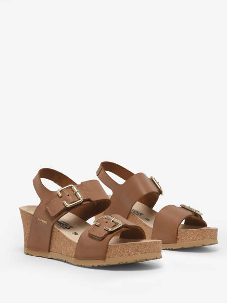 Sandales Lissandra Scratch En Cuir Mephisto Marron accessoires P5141914 vue secondaire 2