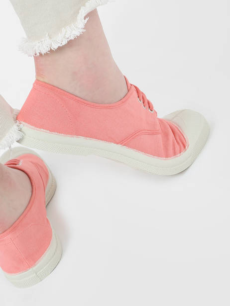 Sneakers Bensimon Pink accessoires F15004 other view 2