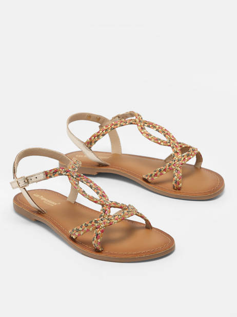 Sandals Cimona In Leather Les tropeziennes Green accessoires CIMONA other view 2