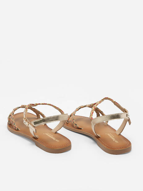 Sandals Cimona In Leather Les tropeziennes Green accessoires CIMONA other view 3