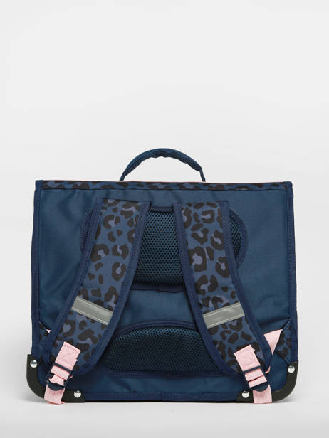 1 Compartment Satchel Milky kiss Blue forever stars 2401 other view 4