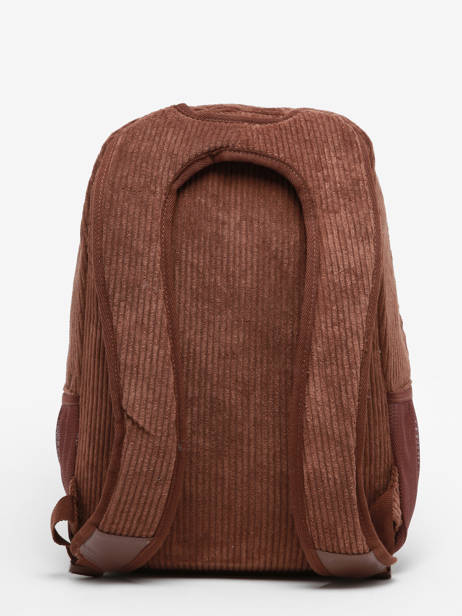 2-compartment  Backpack Roxy Brown back to school RJBP4654 other view 3