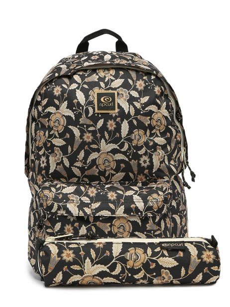 1 Compartment  Backpack Rip curl Black dreamer DR01XWBA