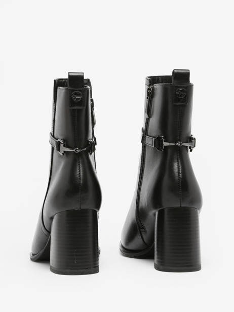Heeled Boots In Leather Tamaris Black accessoires 41 other view 2