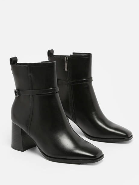 Heeled Boots In Leather Tamaris Black accessoires 41 other view 3
